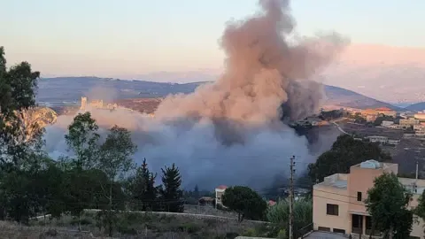 Israeli Air Strikes Target Southern Lebanese Territory