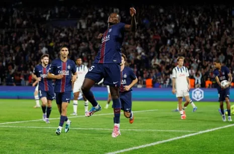 Paris Saint-Germain Thrash Italian Rivals while Thuram Scores Twice to Give Inter Milan Win against Dutch Giants