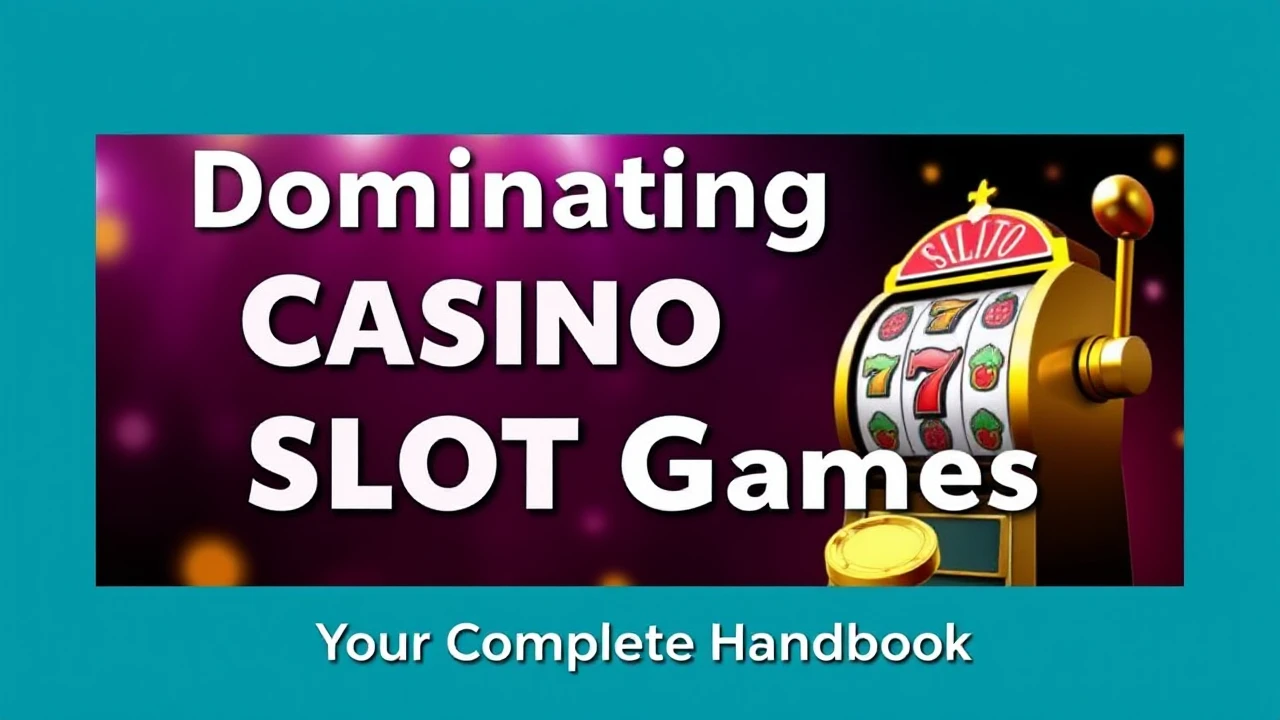 Dominating Casino Slot Games: Your Complete Handbook