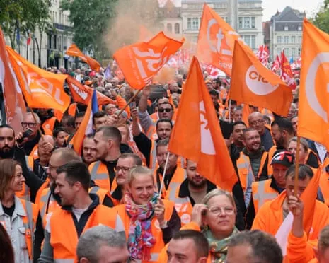 Nationwide Protest Movement Draws Vast Numbers Marching Throughout France